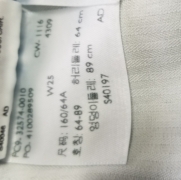 LEVIS WOMEN MINI DENIM SKIRT SIZE 25 - Picture 8 of 10